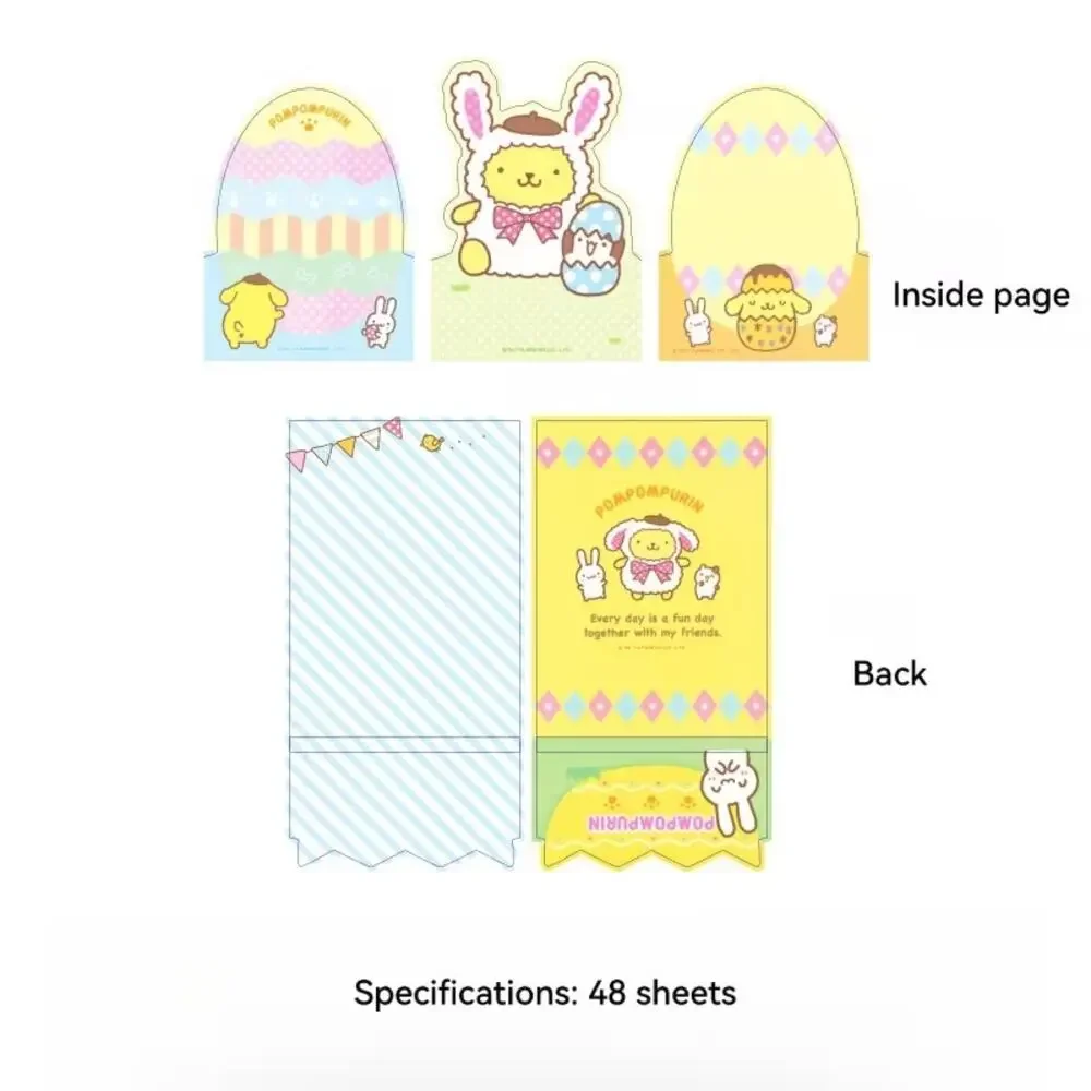#6139 Hello Kitty & Friends - Bunny Sticky Note - PomPom